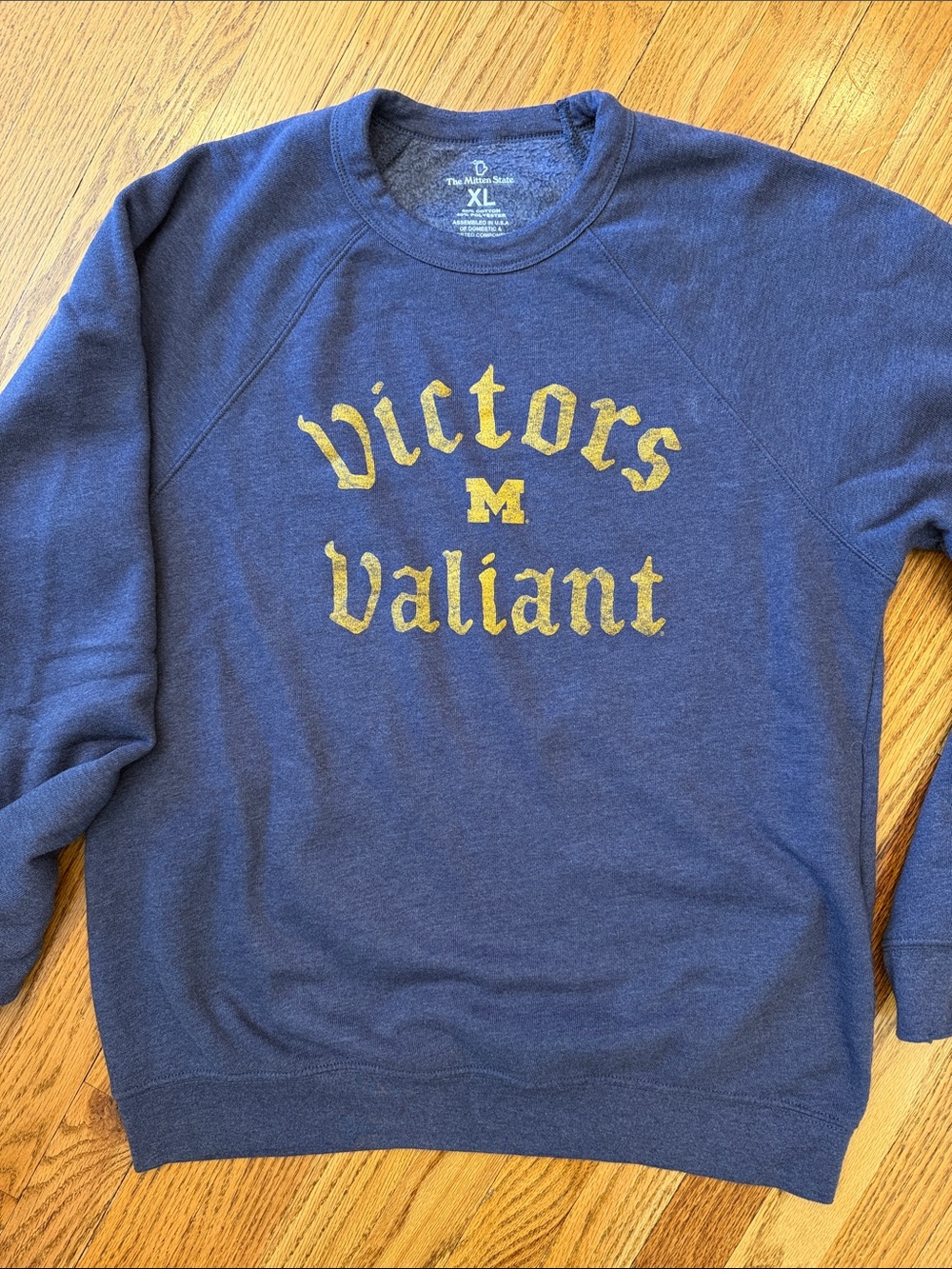 Michigan Wolverines Victors Valiant Crewneck Sweatshirt